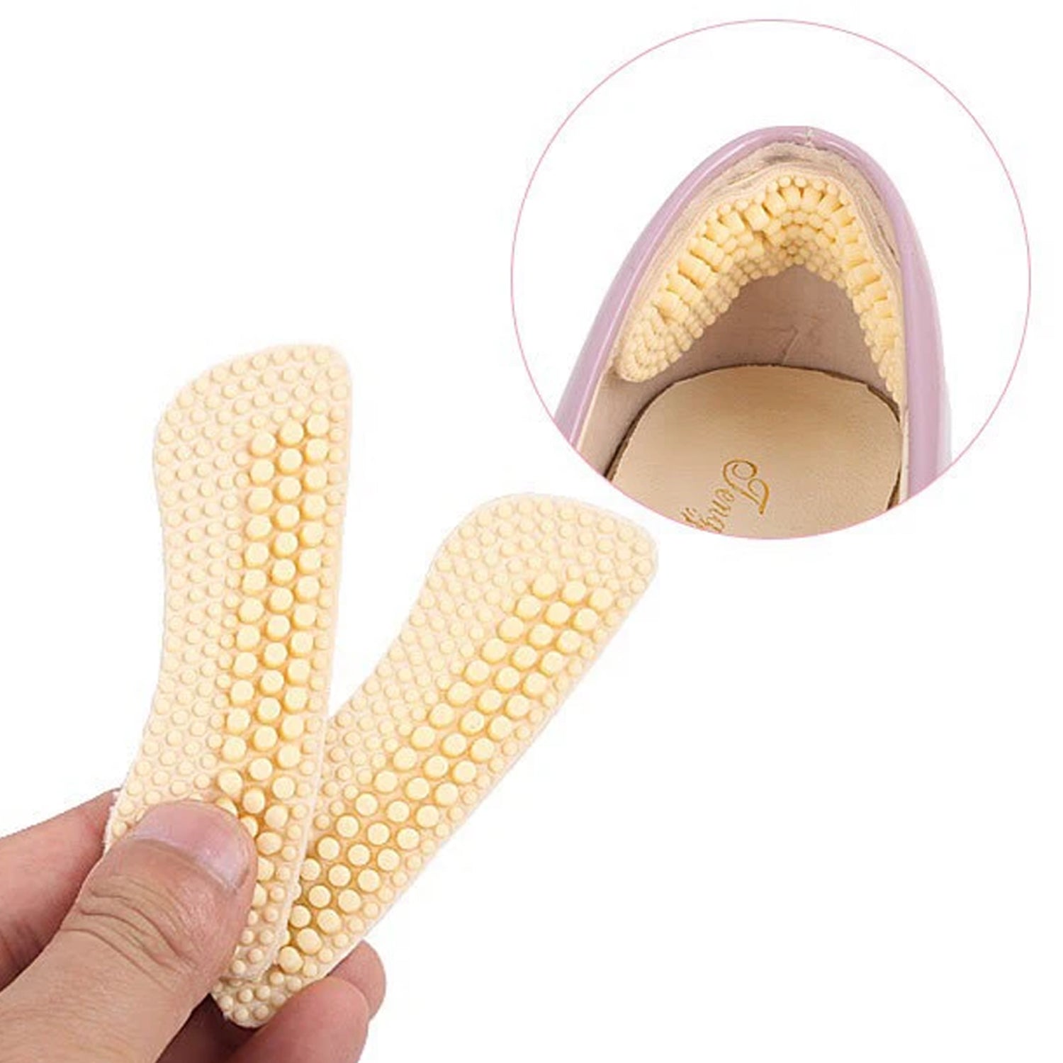 8853 Women High Heel Pads 4D Non-Slip Massage Shoe Pads Shoe Heel Cushions Adhesive Pad (3 Pair) 8853 Women High Heel Pads 4D Non-Slip Massage Shoe Pads Shoe Heel Cushions Adhesive Pad (3 Pair)